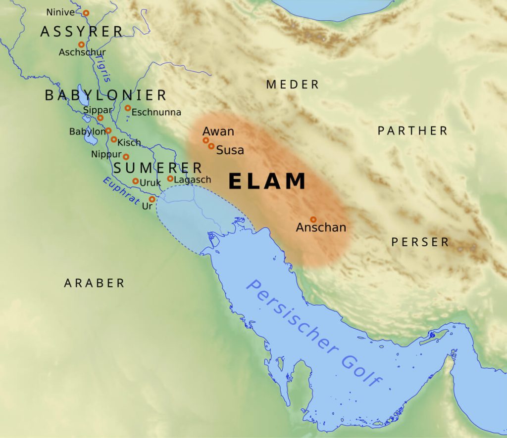 Elam Iran Perzija